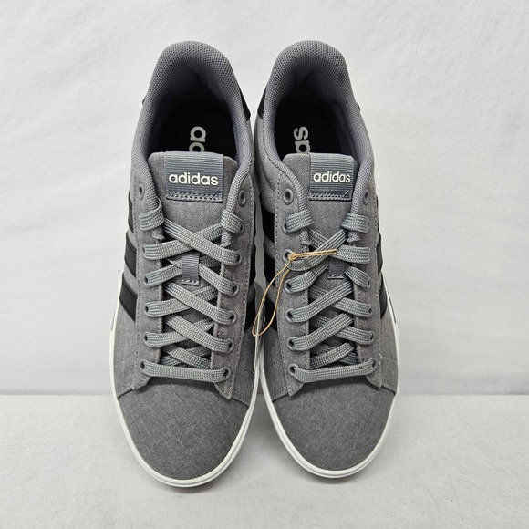 Adidas Daily 4.0 Athletic Shoes IF4493 Grey Black White Men's Size 9.5 - Picture 6 of 11